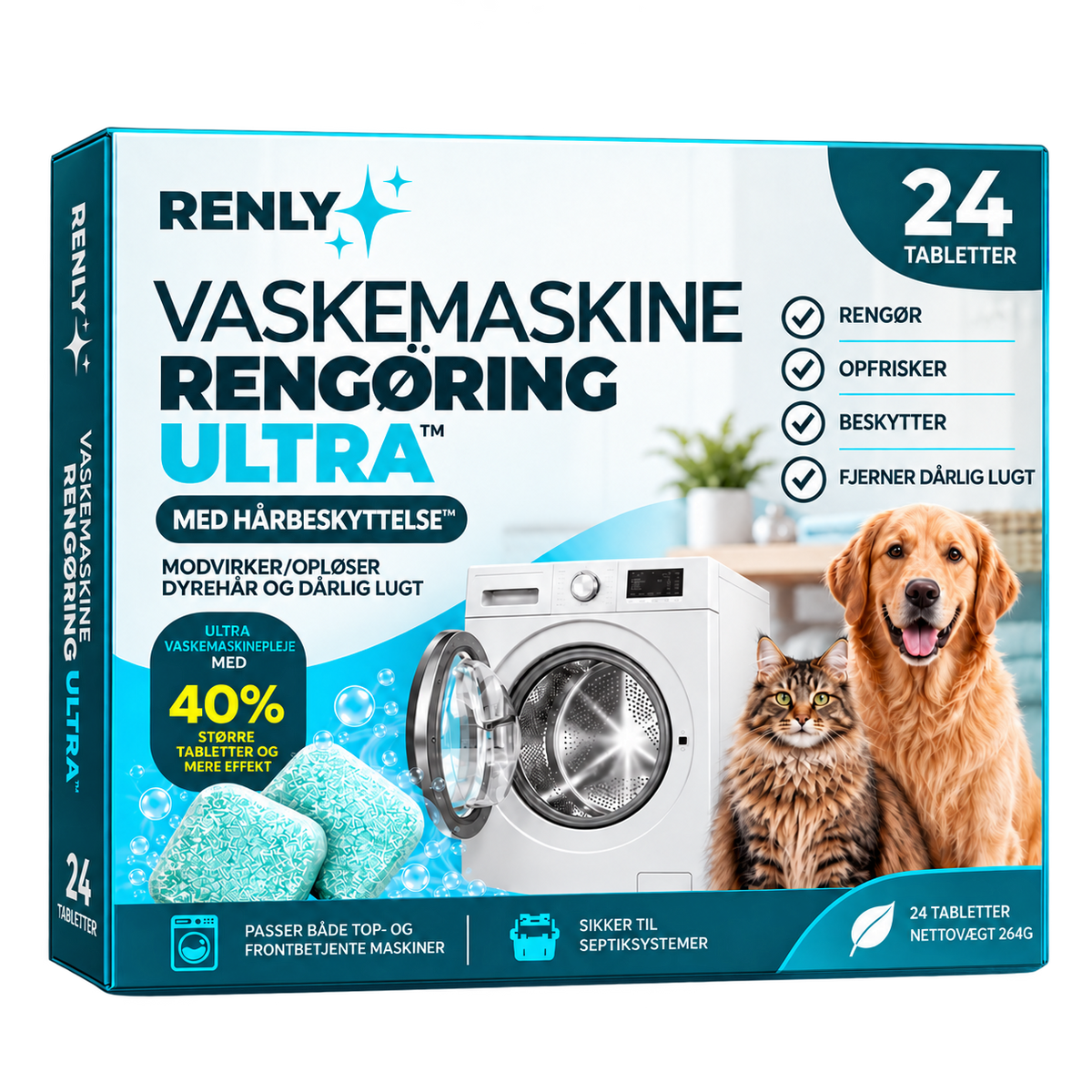 Renly Ultra, pakke med 24 tabletter